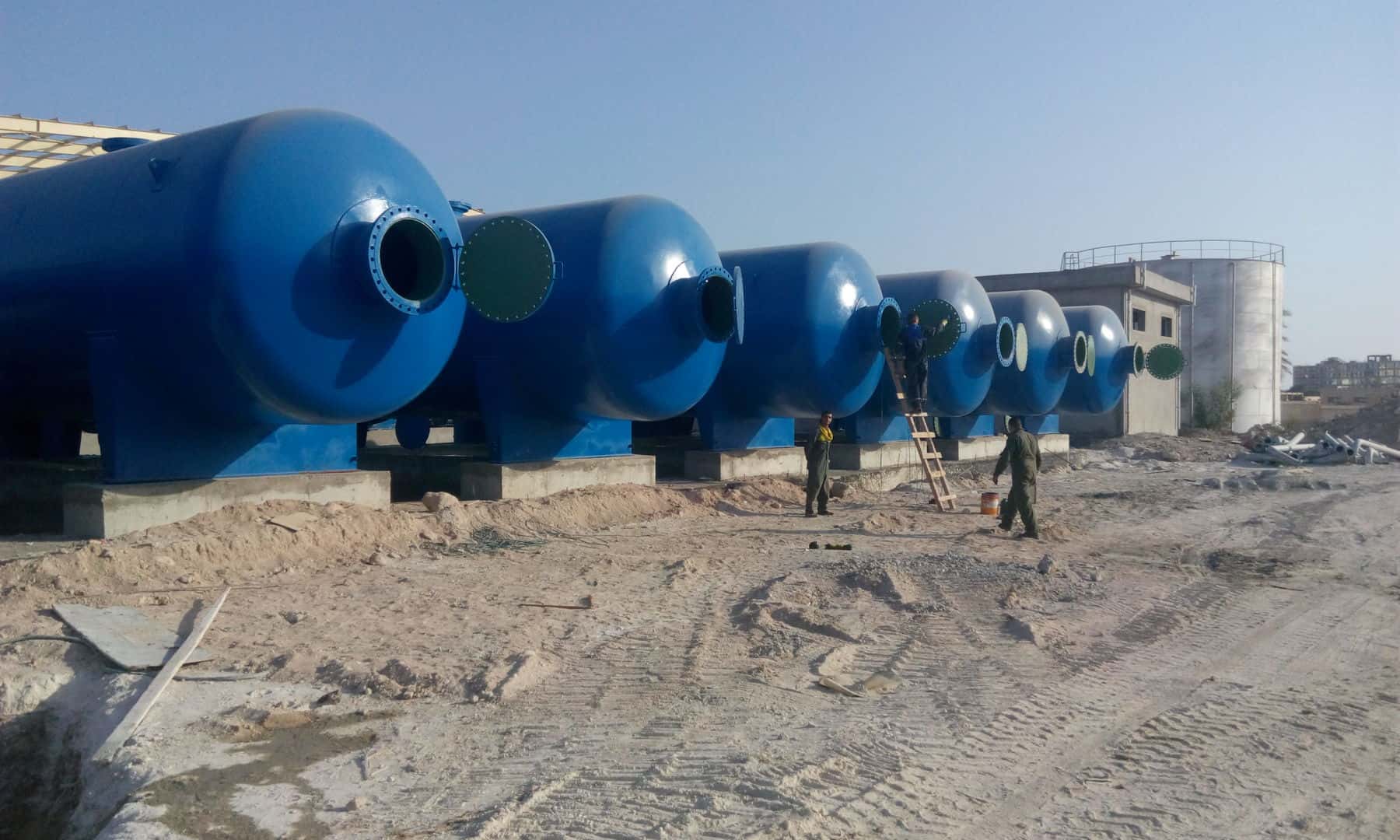Sand Filters Refurbishment l